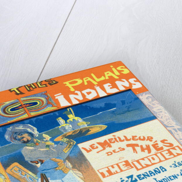 Poster for les Thés du Palais Indien by Georges de Feure
