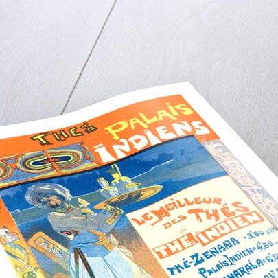 Poster for les Thés du Palais Indien by Georges de Feure