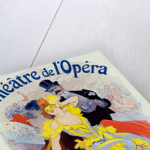 Poster for the 1er. bal masqué, la Grande Fête à l'Opéra, 22 janvier by Jules Chéret
