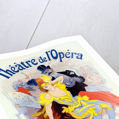 Poster for the 1er. bal masqué, la Grande Fête à l'Opéra, 22 janvier by Jules Chéret