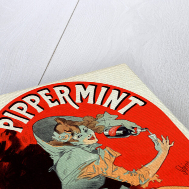 Belgium poster for Pippermint by Jules Chéret