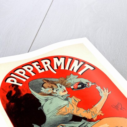Belgium poster for Pippermint by Jules Chéret