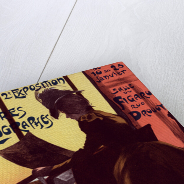 Poster for la 2e Exposition des Peintres-Lithographes. Second exhibition of Lithography Painters, Salle du Figaro, rue Drouot Paris, 1899 by Fernand-Louis Gottlob