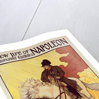Poster for The Century Magazine, a new life of Napoleon by Eugène Grasset