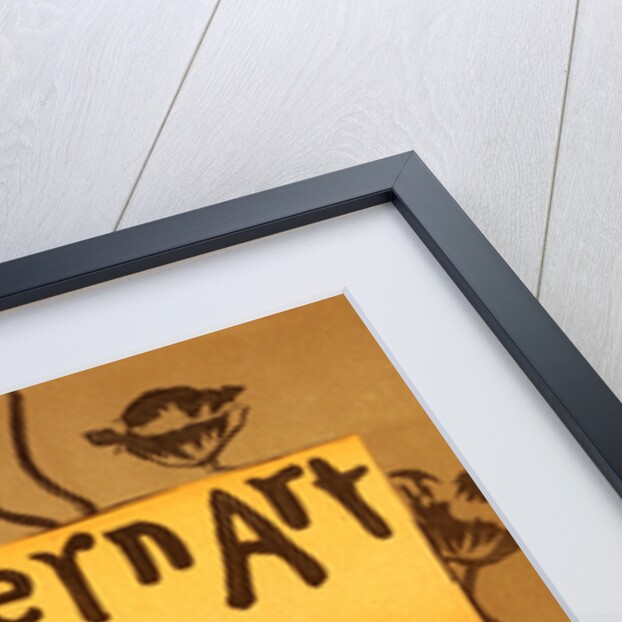 Poster for lModern Art, published in Boston by Arthur W. Dow