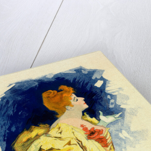 Poster for Mlle Camille Stéfani by Jules Chéret