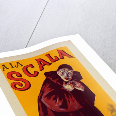 Poster for les représentations de Mévisto à la Scala by Maximilien Luce