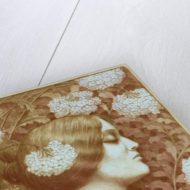 Original drawing for les Maîtres de l'Poster by Paul Berthon