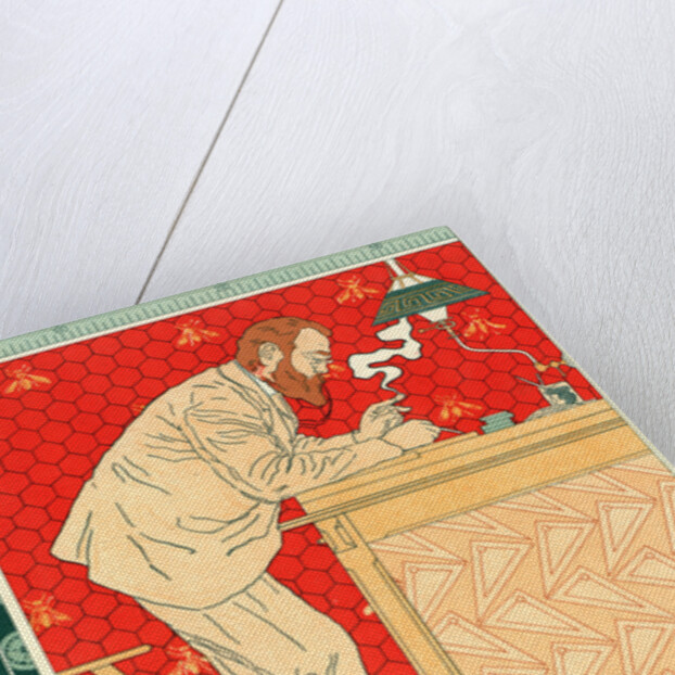 Belgian Poster for M. Paul Hankar, architecte by Adolphe Crespin