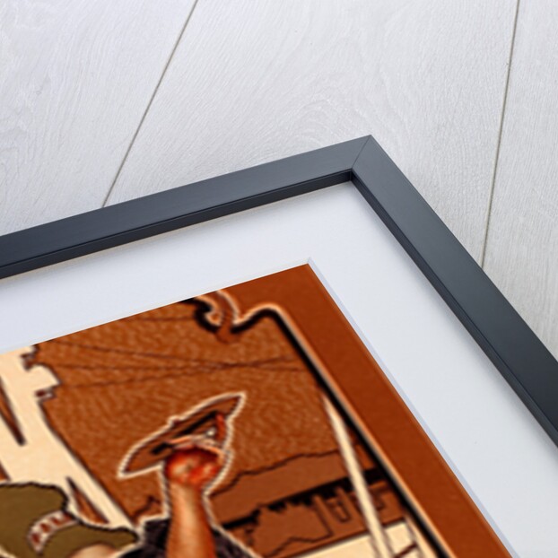 Italian poster for le Centenaire de la Découverte de la Pile Voltaïque by Adolf Hohenstein