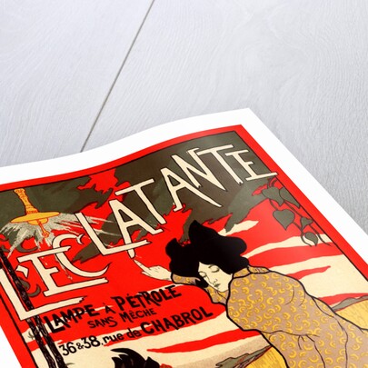 Poster for la Lampe à Pétrole l'Éclatante by Manuel Robbe