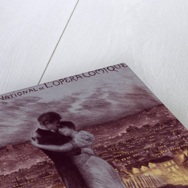 Poster for l'Opéra-Comique Louise by Georges Rochegrosse