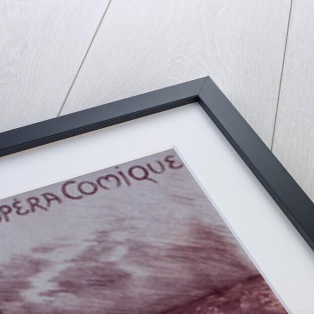 Poster for l'Opéra-Comique Louise by Georges Rochegrosse