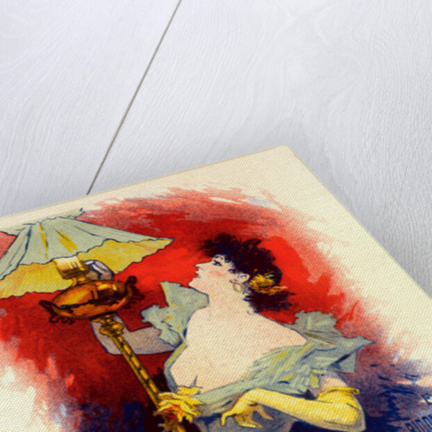 Poster for Saxoléine by Jules Chéret