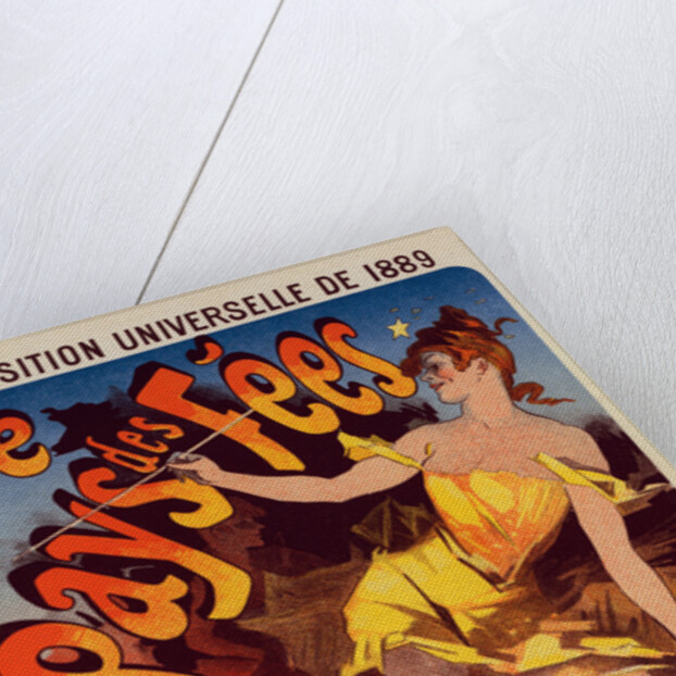 Poster for the world exhibition of 1889 by Jules Chéret