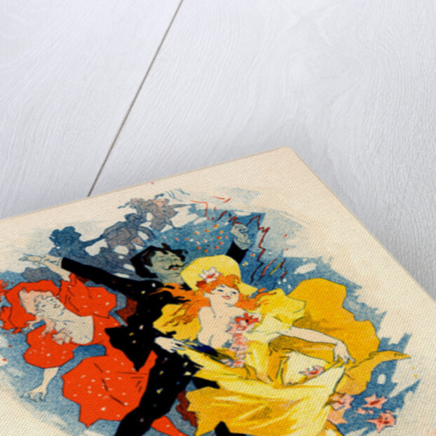 Poster for Redoute des Étudiants by Jules Chéret