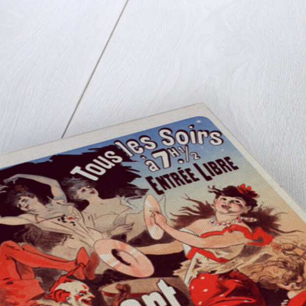 Poster for Concert des Ambassadeurs by Jules Chéret