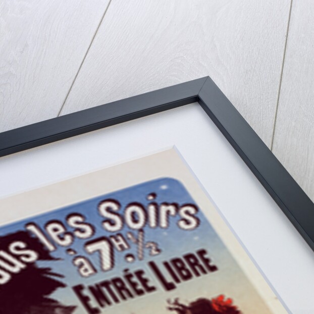 Poster for Concert des Ambassadeurs by Jules Chéret