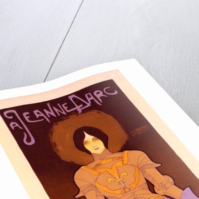 Poster for le Magasin de Nouveautés A Jeanne d'Arc, à Carcassonne by Georges de Feure