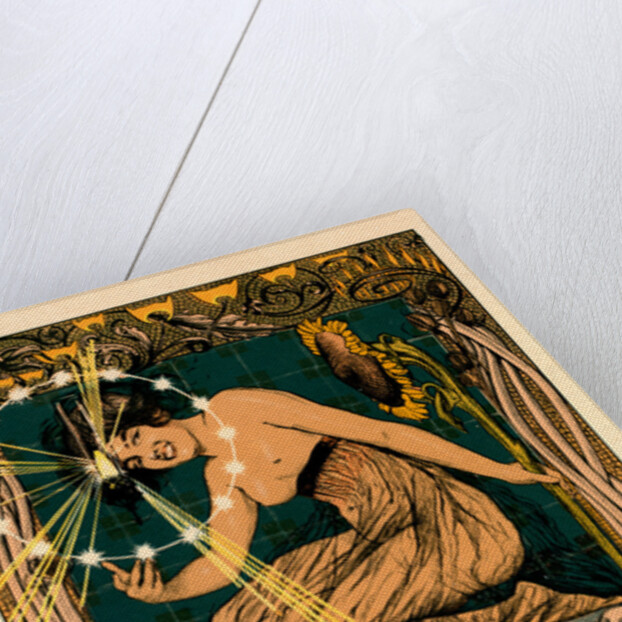 Italian poster for l' Incandescence par le Gaz, Système Auer by Giovanni Maria Mataloni