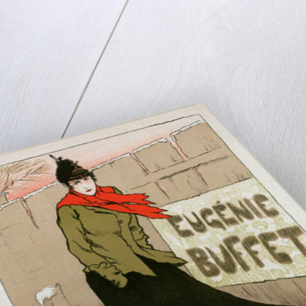 Poster for le Concert des Ambassadeurs, Eugénie Buffet by Lucien Marie François Métivet