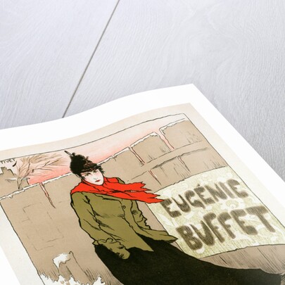 Poster for le Concert des Ambassadeurs, Eugénie Buffet by Lucien Marie François Métivet