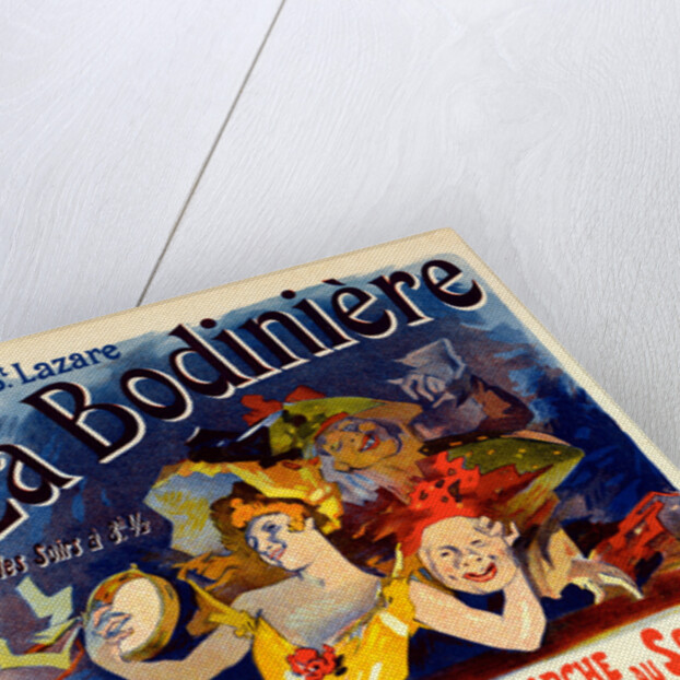 Poster for La Bodinière by Jules Chéret