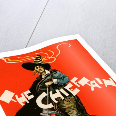 English Poster for Savoy Theatre, The Chieftain by Dudley Hardy