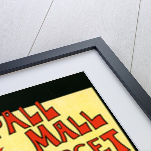 English Poster for la revue hebdomadaire Illustrated Pall Mall Budget by Maurice Greiffenhagen