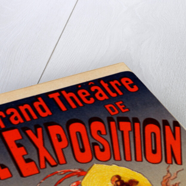 Poster for Grand Théâtre de l'Exposition by Jules Chéret