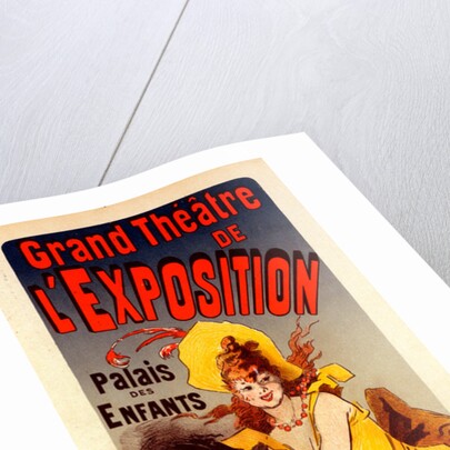 Poster for Grand Théâtre de l'Exposition by Jules Chéret