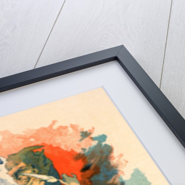 Poster for le journal le Courrier Français by Jules Chéret