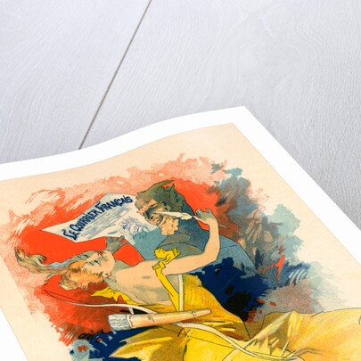 Poster for le journal le Courrier Français by Jules Chéret