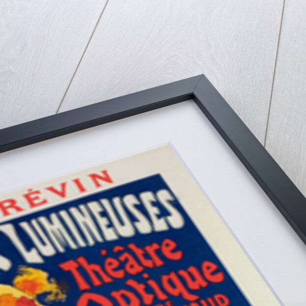 Poster for Musée Grévin, pantomimes lumineuses, Théâtre Optique de E. Reynaud, musique de Gaston Paulin by Jules Chéret