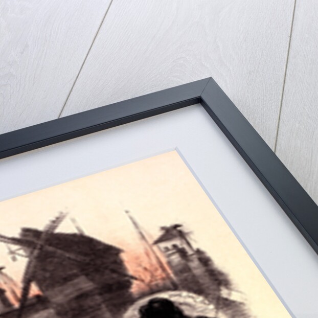 Poster for le Moulin de la Galette. Auguste by Roedel