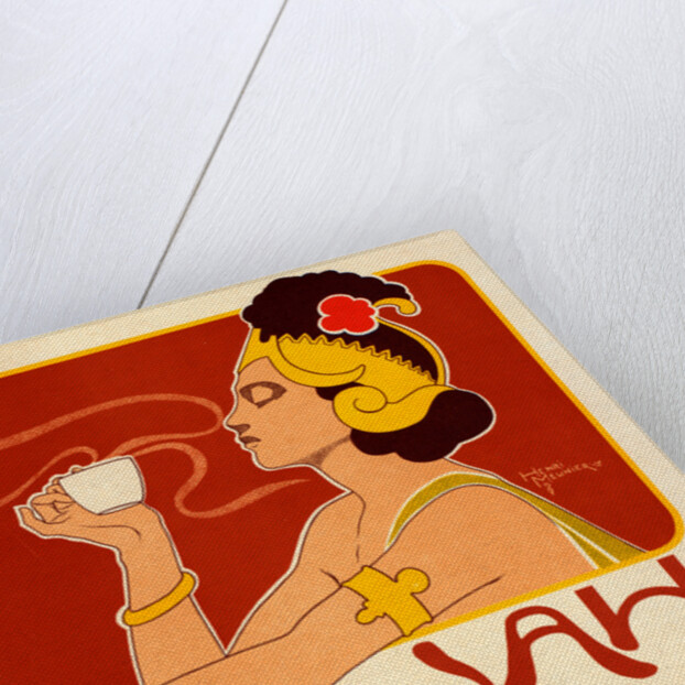 Belgian Poster for le Café Rajah by Henri Georges Jean Isidore Meunier