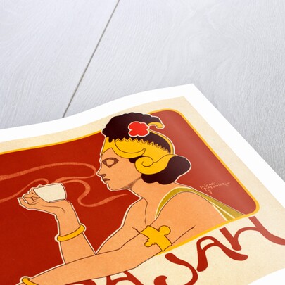 Belgian Poster for le Café Rajah by Henri Georges Jean Isidore Meunier