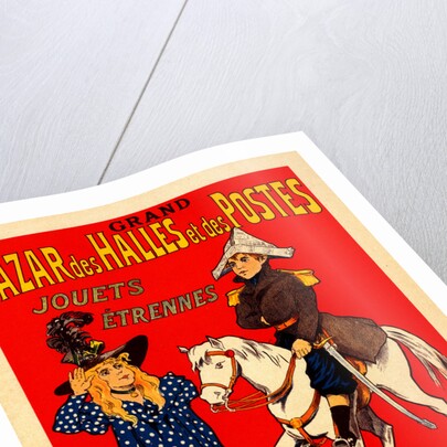 Poster for le Bazar des Halles et Postes by Fernand Fernel