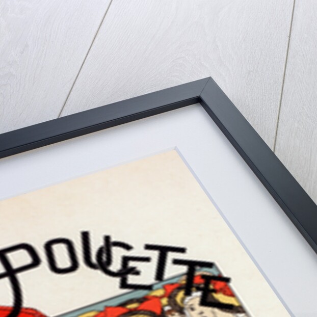 Poster for l'opérette la Petite Poucette by Louis-Maurice Boutet de Monvel