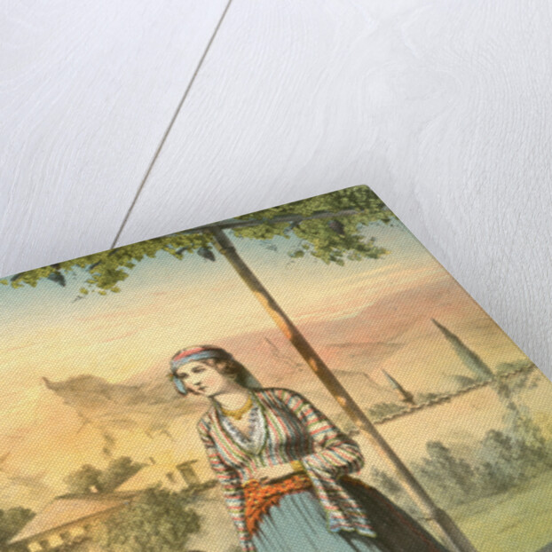 Turkish woman and child, Turkey by Henry J. Van Lennep