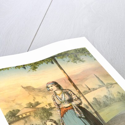 Turkish woman and child, Turkey by Henry J. Van Lennep