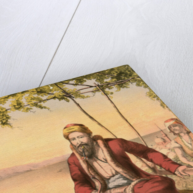 Jewish merchant, Travels through Turkey 1862 by Henry J. Van Lennep