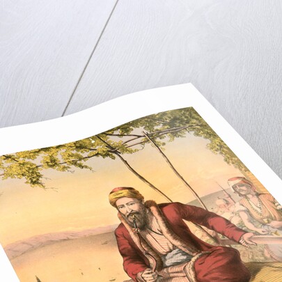 Jewish merchant, Travels through Turkey 1862 by Henry J. Van Lennep