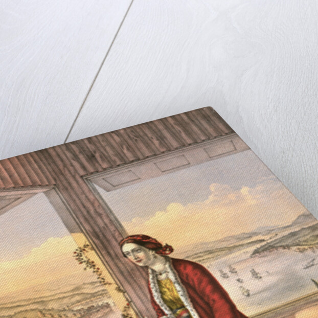 Armenian lady of Constantinople, Istanbul, Turkey by Henry J. Van Lennep