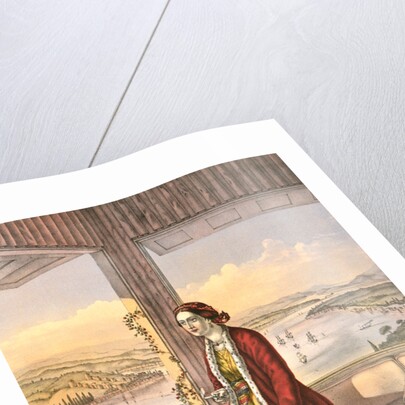 Armenian lady of Constantinople, Istanbul, Turkey by Henry J. Van Lennep