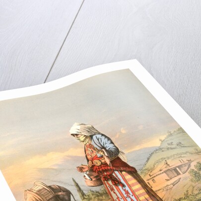 Armenian peasant woman, Travels through Turkey 1862 by Henry J. Van Lennep