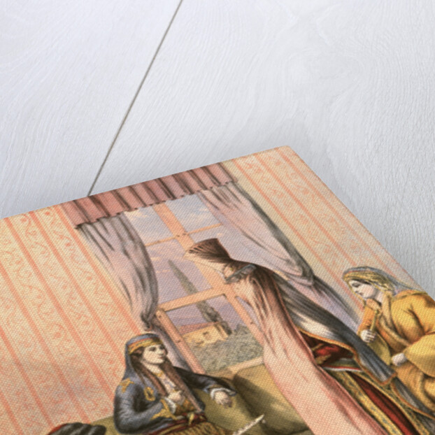 Armenian bride, Travels through Turkey 1862 by Henry J. Van Lennep