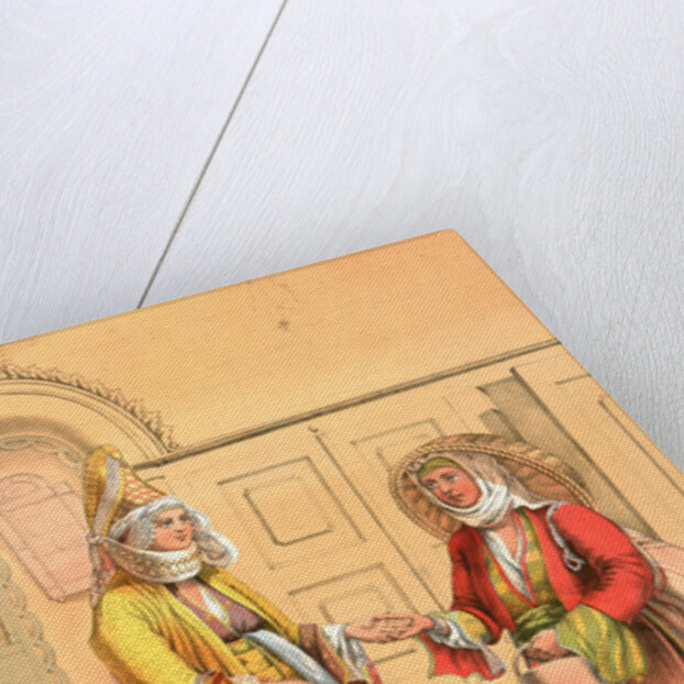 Gypsy fortune telling, Travels through Turkey 1862 by Henry J. Van Lennep