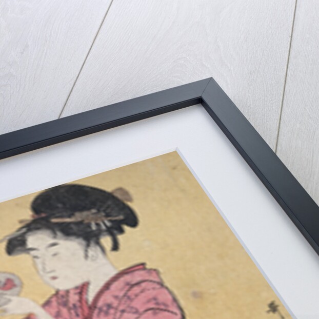 Kingyo,[Goldfish by Utamaro Kitagawa