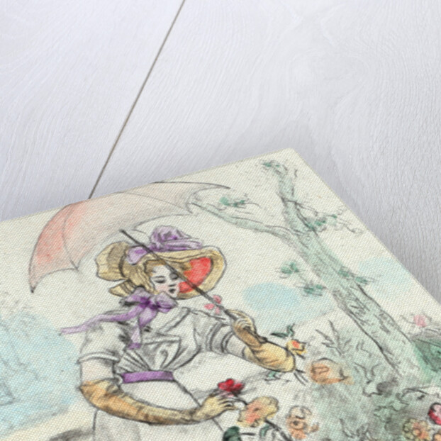 1822, Women's fashion in nineteenth-century Paris by Henri Boutet